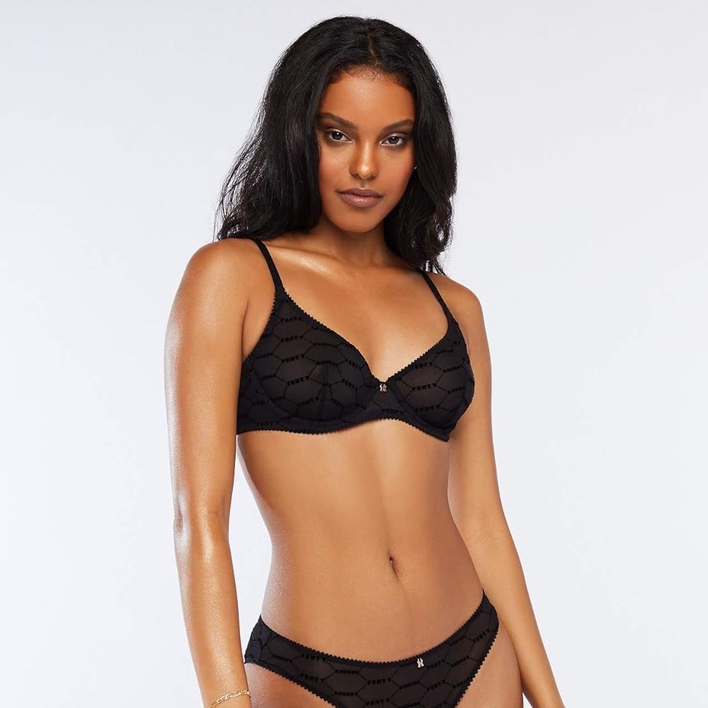 Savage X Fenty - Flocked Logo Unlined//Glissenette Unlined Bras (2)